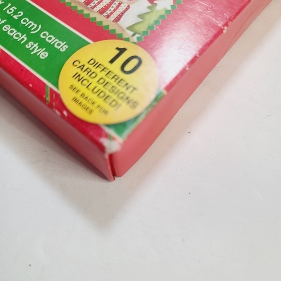 Christmas House 20 Christmas Cards and Envelopes Snowman Reindeer - Picture 2 of 8